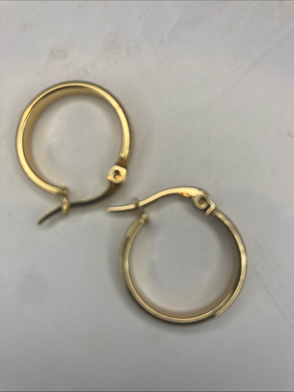 Classic Gold Hoop Earrings - Women Jewelry